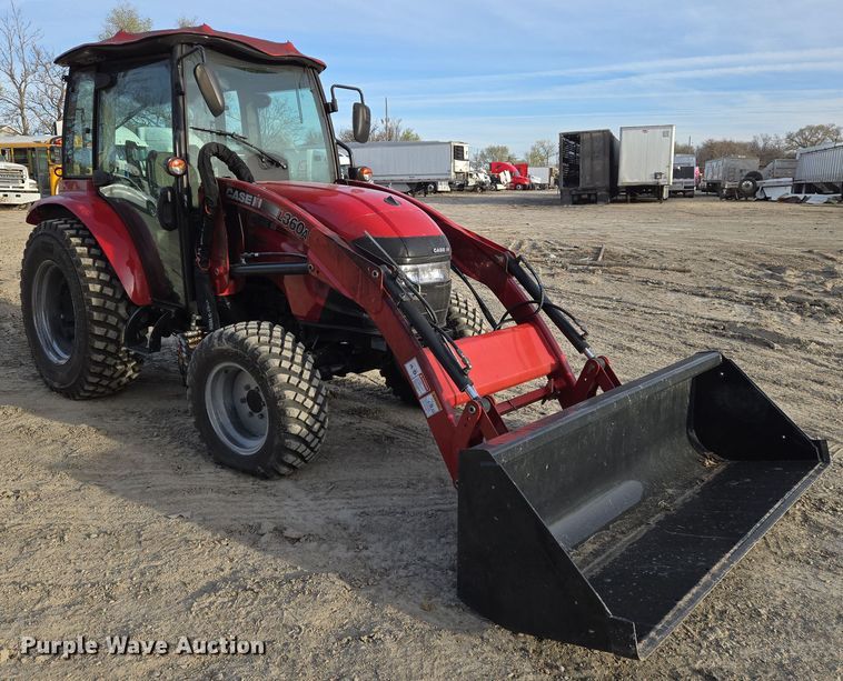 image for item YA0397 2024 Case Farmall 55C MFWD tractor