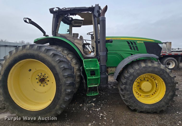 image for item YA0459 2012 John Deere 6190R MFWD tractor