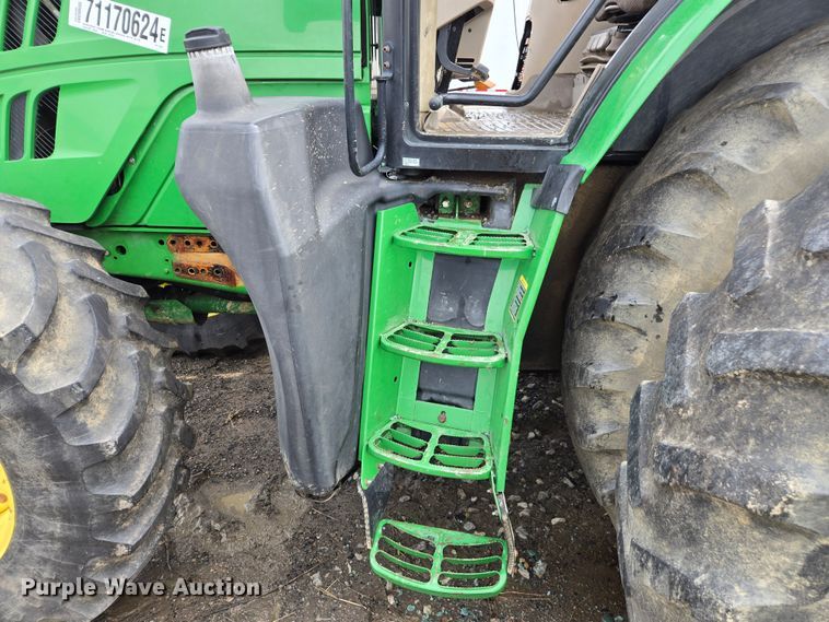 image for item YA0459 2012 John Deere 6190R MFWD tractor