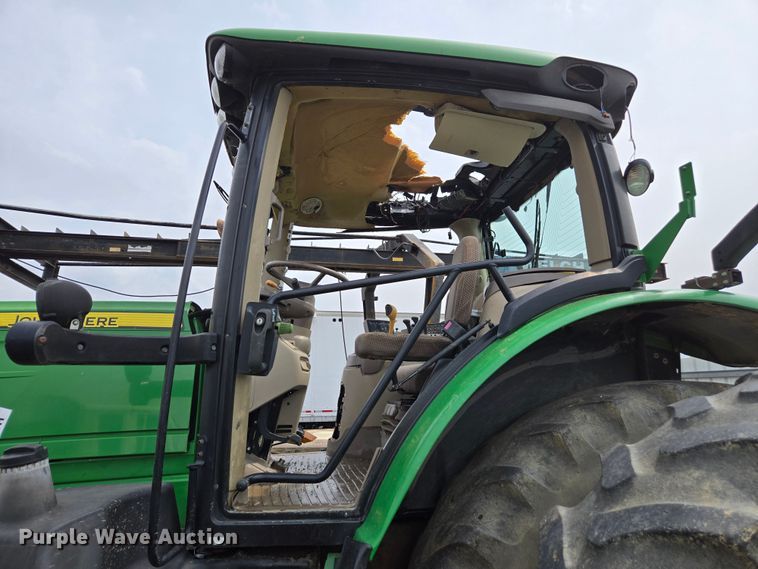 image for item YA0459 2012 John Deere 6190R MFWD tractor