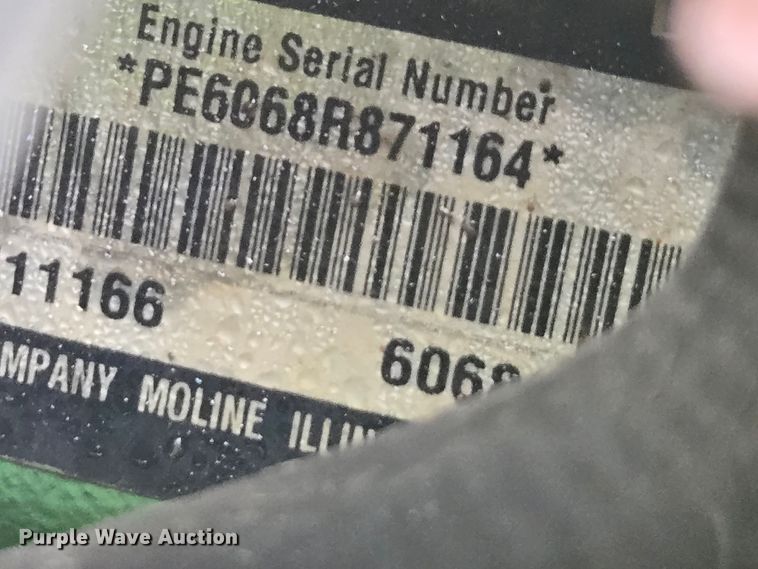 image for item YA0459 2012 John Deere 6190R MFWD tractor