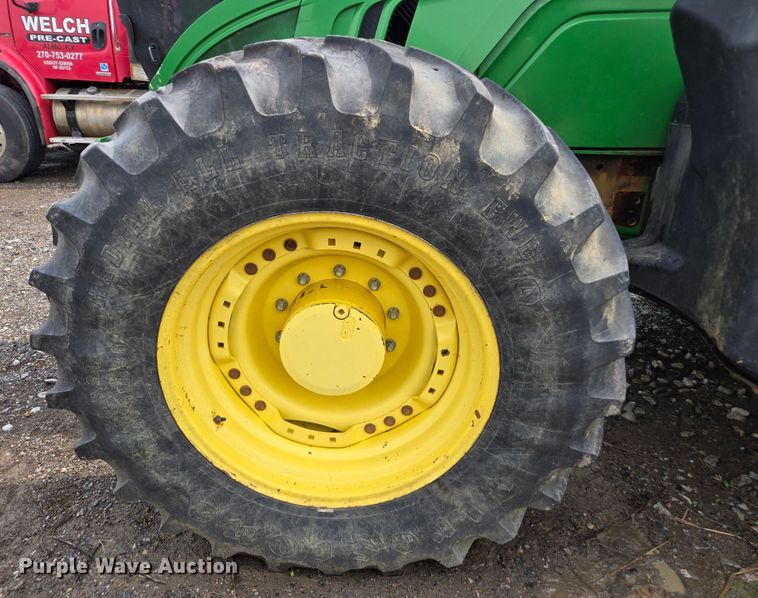 image for item YA0459 2012 John Deere 6190R MFWD tractor