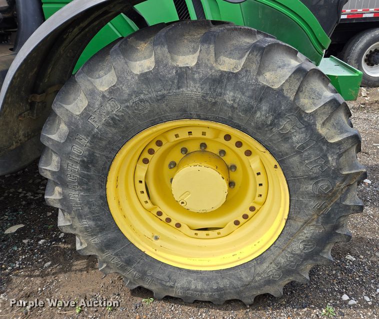 image for item YA0459 2012 John Deere 6190R MFWD tractor