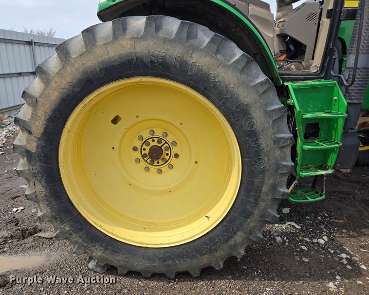 image for item YA0459 2012 John Deere 6190R MFWD tractor