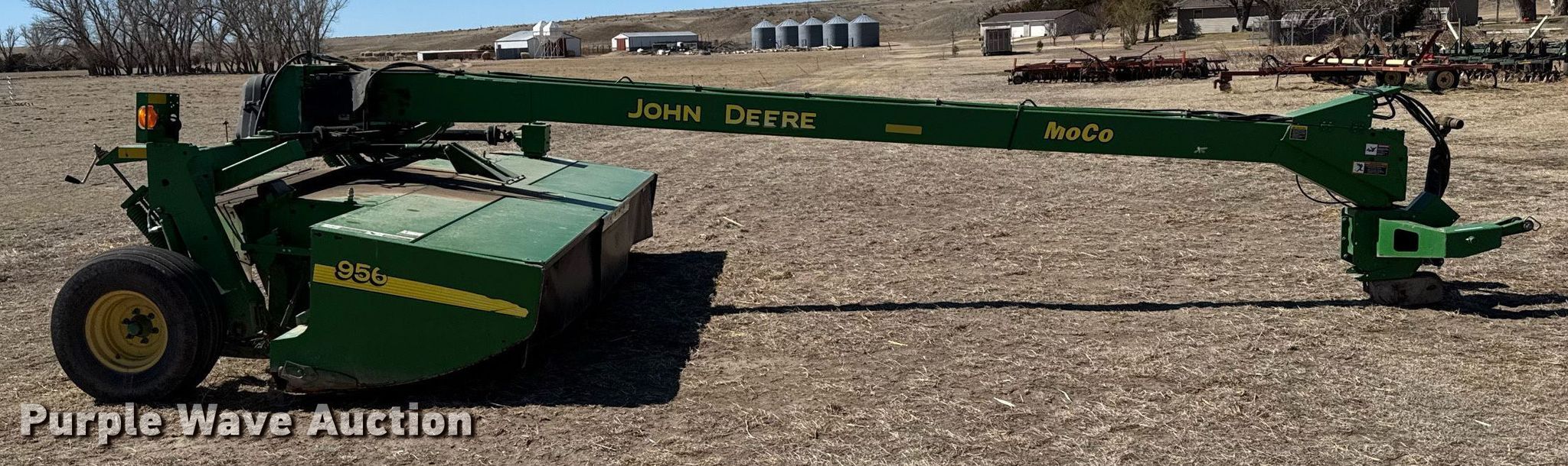 John Deere 956 swather / windrower in McAllaster Township, KS | Item ...