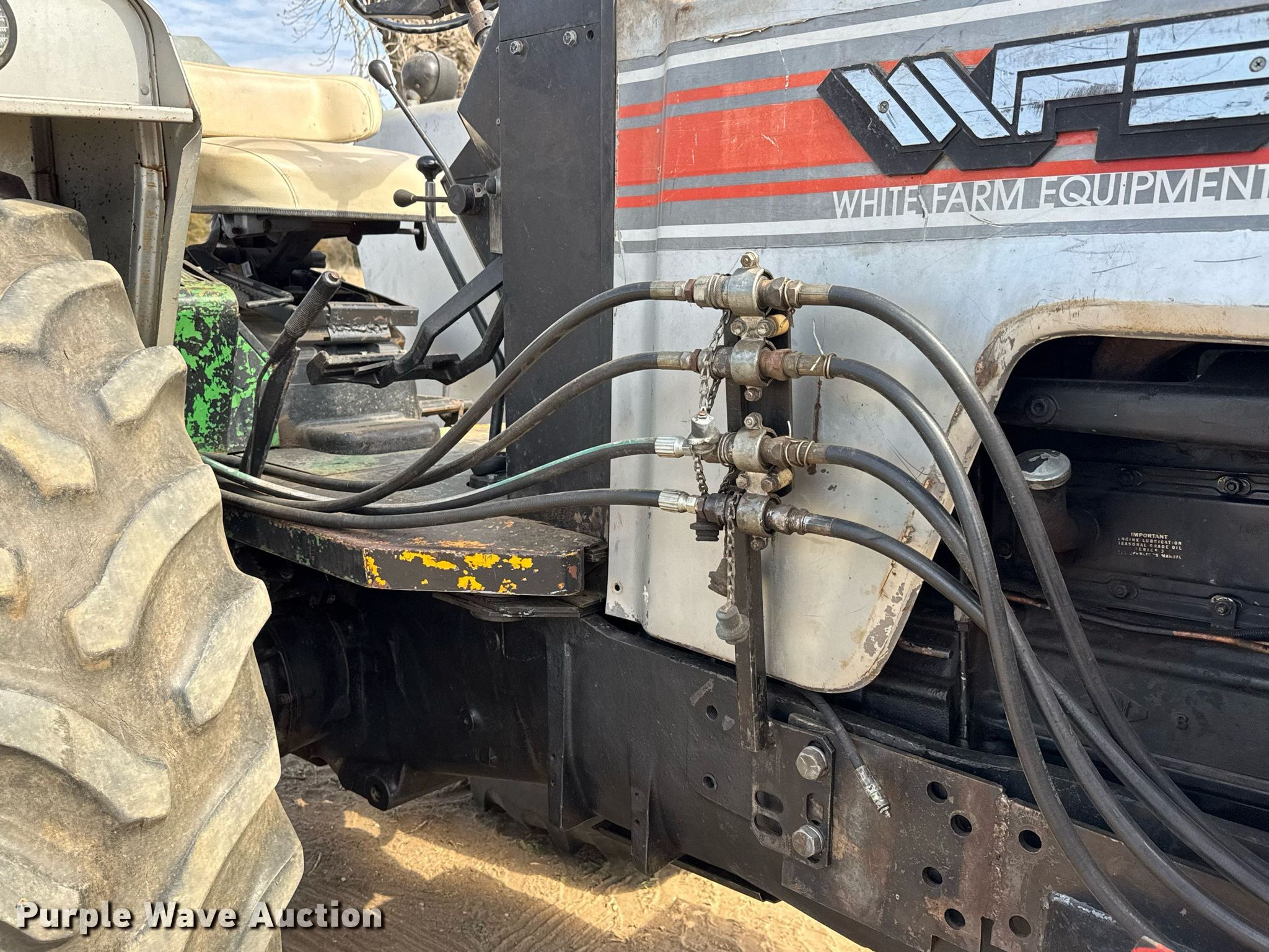 1976 White 2-85 tractor in Marquette, KS | Item EQ1258 sold