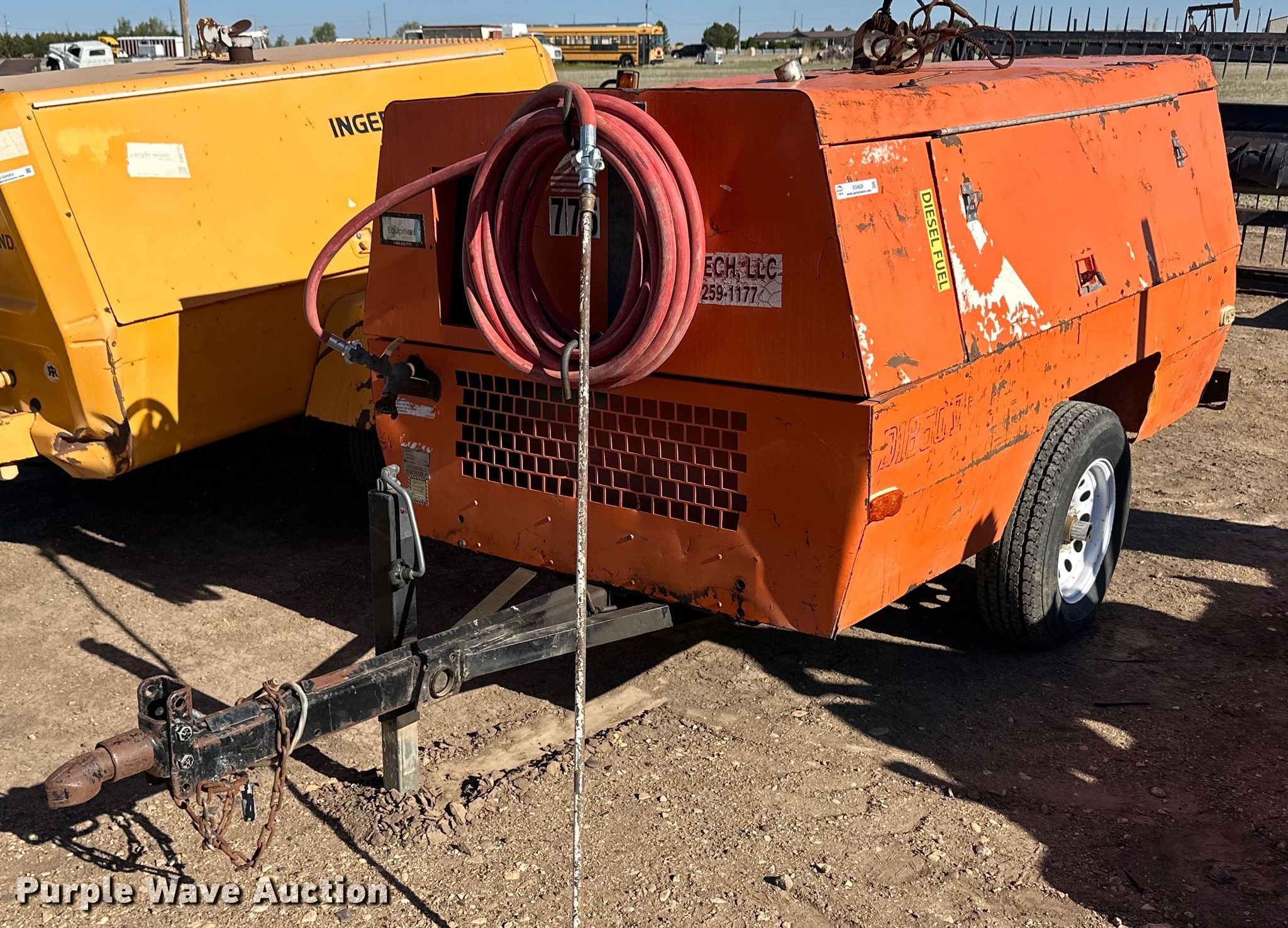 Sullivan D18505 air compressor in Sublette, KS | Item EQ4628 for sale ...