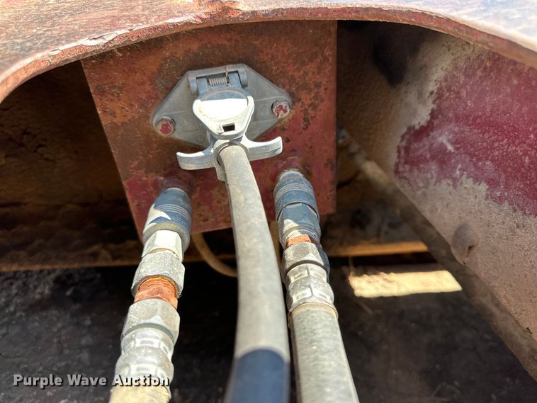 image for item DK6734 1996 Witzco Challenger RG-35 lowboy equipment trailer