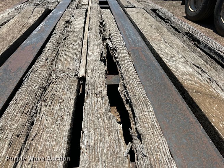 image for item DK6734 1996 Witzco Challenger RG-35 lowboy equipment trailer