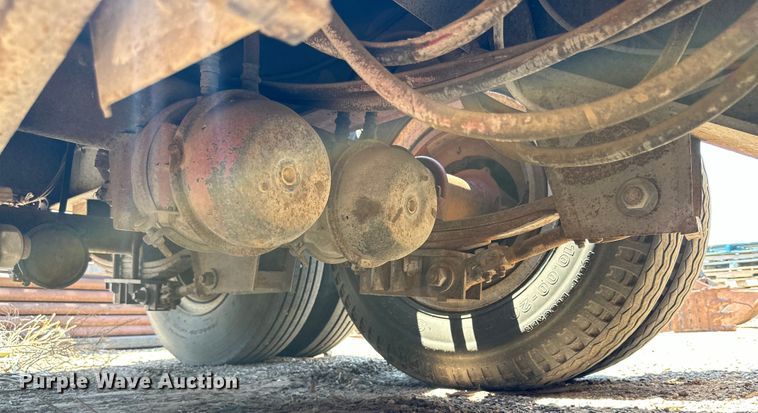 image for item DK6734 1996 Witzco Challenger RG-35 lowboy equipment trailer