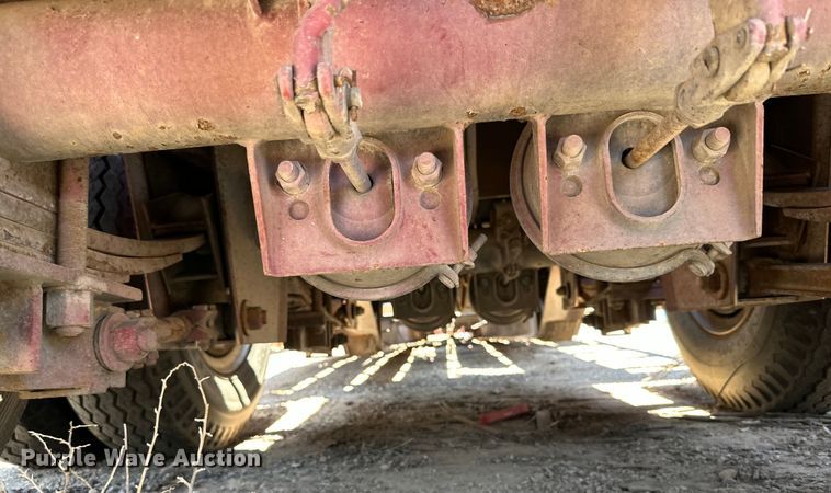 image for item DK6734 1996 Witzco Challenger RG-35 lowboy equipment trailer