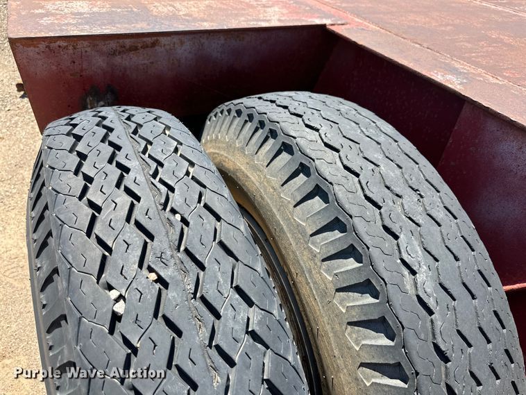 image for item DK6734 1996 Witzco Challenger RG-35 lowboy equipment trailer