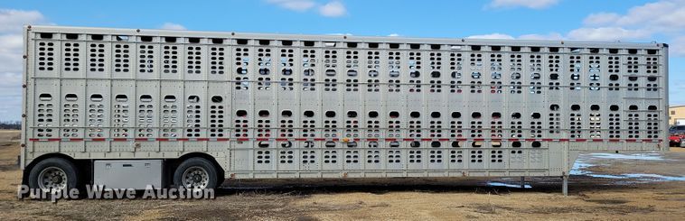 image for item DN3714 2007 Wilson PSDCL-402P livestock trailer