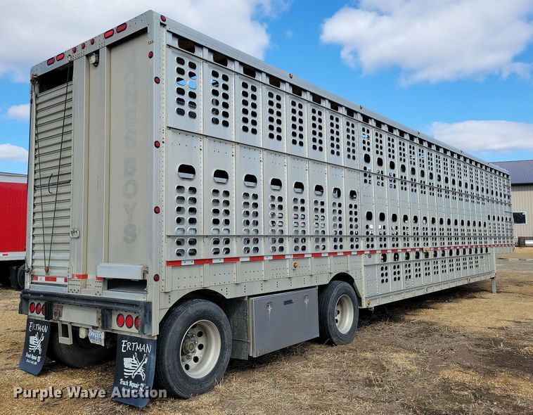 image for item DN3714 2007 Wilson PSDCL-402P livestock trailer