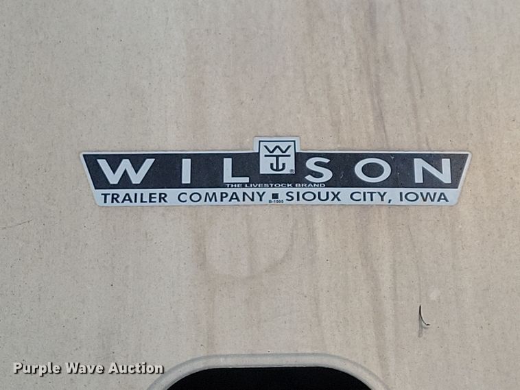 image for item DN3715 2010 Wilson PSDCL-402P livestock trailer