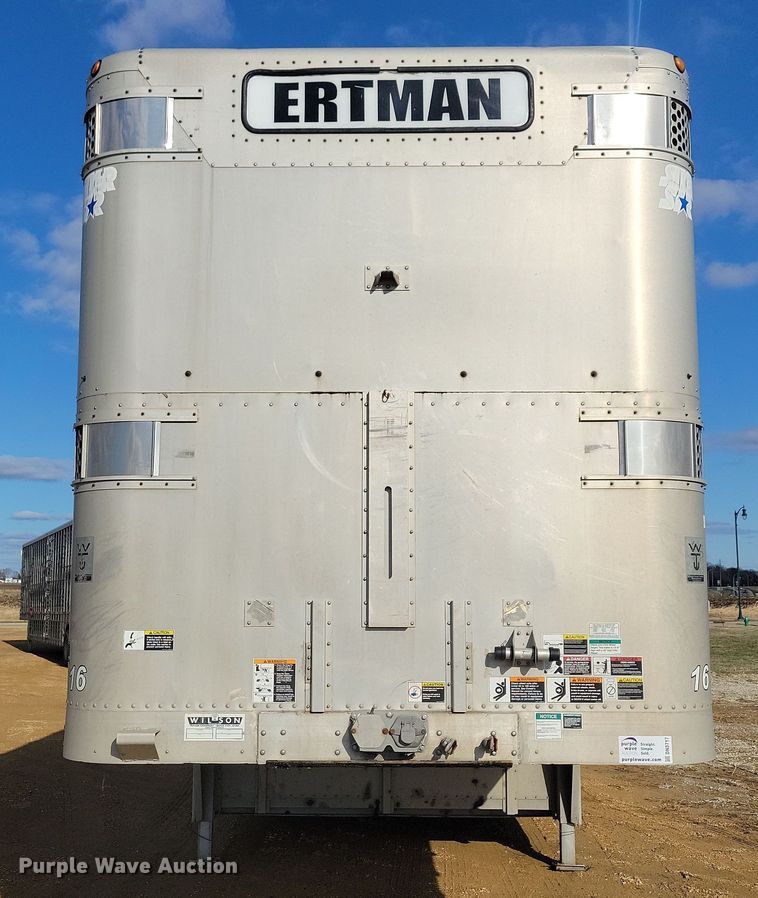 image for item DN3717 2007 Wilson PSDCL-402HP livestock trailer