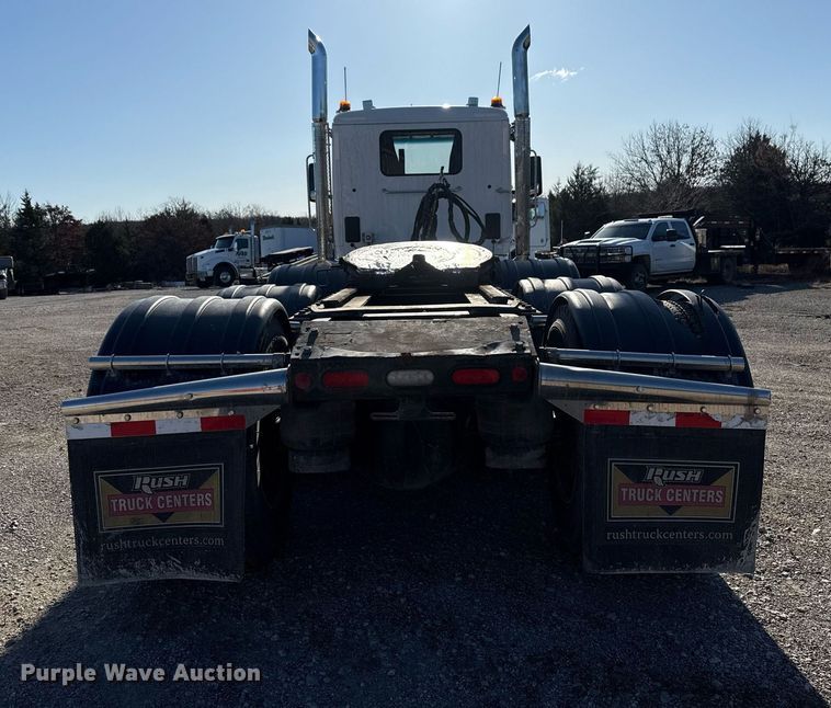 image for item DS3628 2023 Peterbilt 567 semi truck