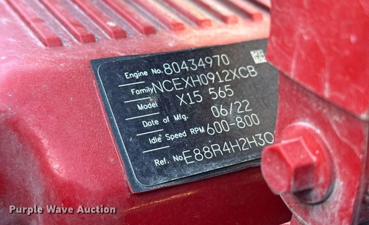 image for item DS3628 2023 Peterbilt 567 semi truck