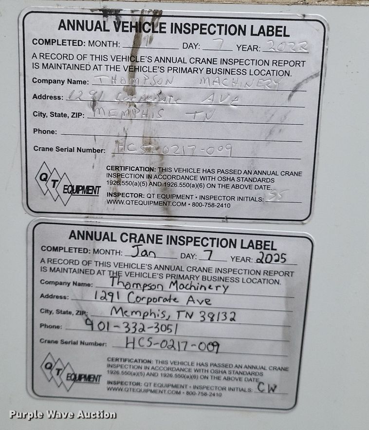 image for item DS5338 2018 Hino 268 utility / service truck