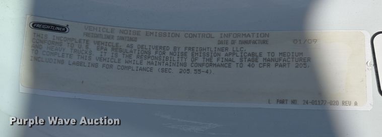 image for item DS5346 2009 Freightliner Business Class M2 digger derrick truck