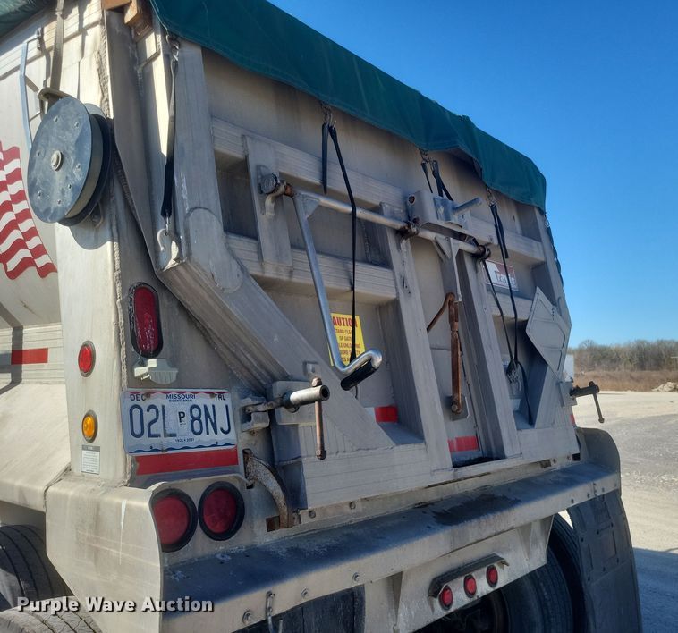 image for item DS5347 2016 Travis Body and Trailer Travis S/97 end dump trailer