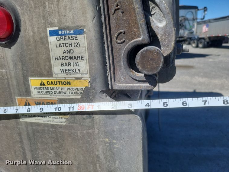 image for item DS5349 2014 Mac Trailer Manufacturing end dump trailer