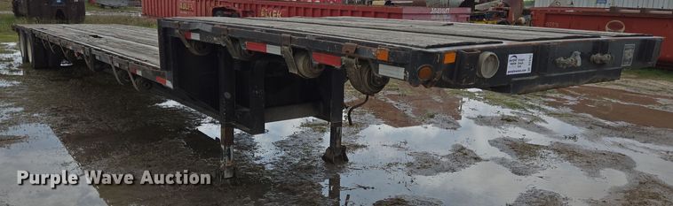 image for item DT4767 1994 Fontaine drop deck trailer