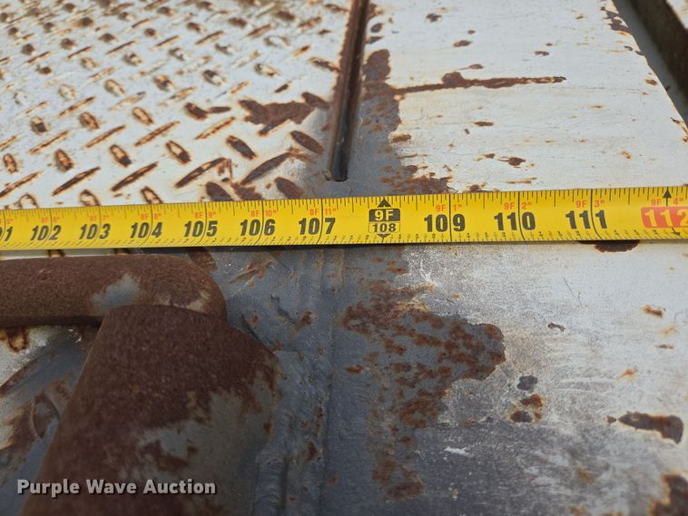 image for item DT4768 1982 Birmingham lowboy equipment trailer