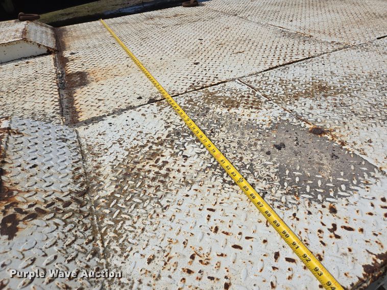 image for item DT4768 1982 Birmingham lowboy equipment trailer