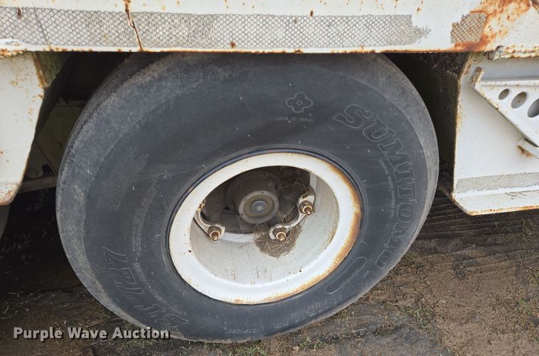 image for item DT4768 1982 Birmingham lowboy equipment trailer