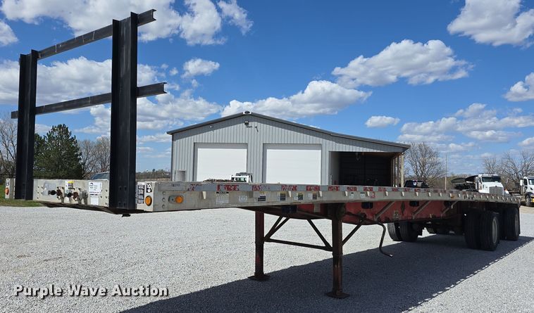 image for item DT6797 2008 Wilson Trailer Sales Road Brute CF-900 flatbed trailer