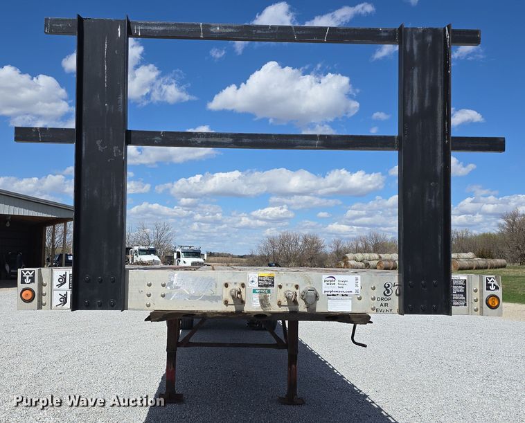 image for item DT6797 2008 Wilson Trailer Sales Road Brute CF-900 flatbed trailer