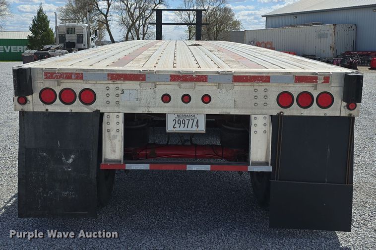 image for item DT6797 2008 Wilson Trailer Sales Road Brute CF-900 flatbed trailer