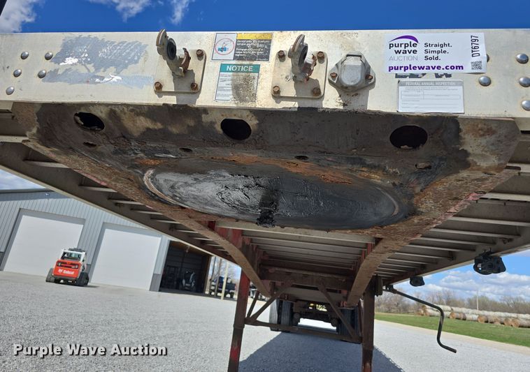 image for item DT6797 2008 Wilson Trailer Sales Road Brute CF-900 flatbed trailer