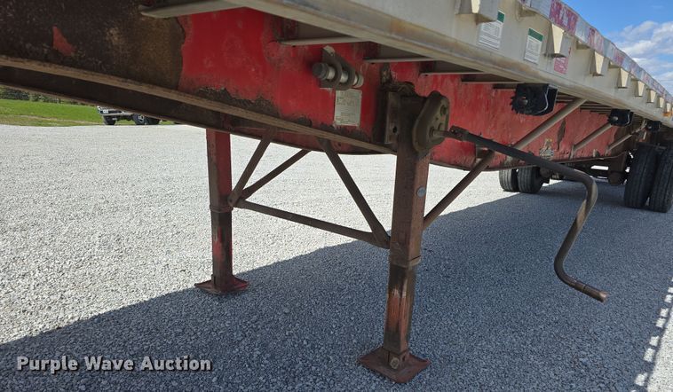 image for item DT6797 2008 Wilson Trailer Sales Road Brute CF-900 flatbed trailer