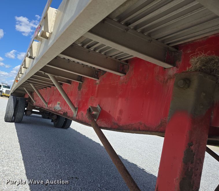 image for item DT6797 2008 Wilson Trailer Sales Road Brute CF-900 flatbed trailer