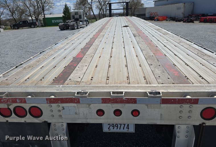 image for item DT6797 2008 Wilson Trailer Sales Road Brute CF-900 flatbed trailer