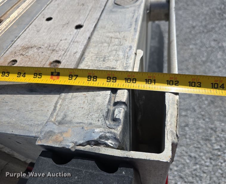 image for item DT6797 2008 Wilson Trailer Sales Road Brute CF-900 flatbed trailer