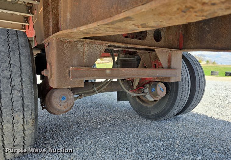 image for item DT6797 2008 Wilson Trailer Sales Road Brute CF-900 flatbed trailer