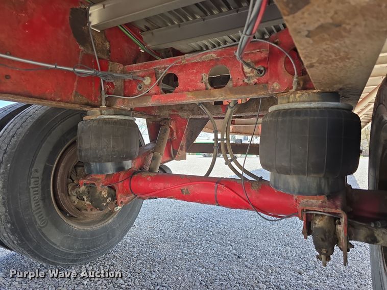 image for item DT6797 2008 Wilson Trailer Sales Road Brute CF-900 flatbed trailer