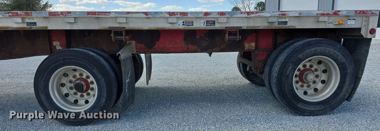 image for item DT6797 2008 Wilson Trailer Sales Road Brute CF-900 flatbed trailer