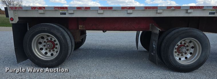image for item DT6797 2008 Wilson Trailer Sales Road Brute CF-900 flatbed trailer