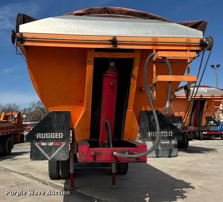 image for item DU3283 1989 Palmer  end dump trailer