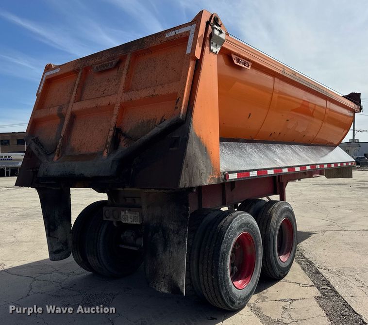image for item DU3283 1989 Palmer  end dump trailer