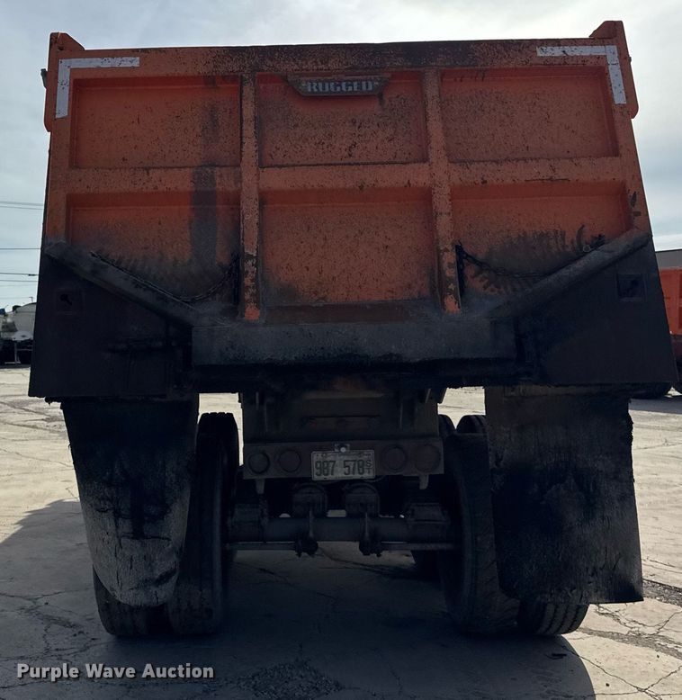 image for item DU3283 1989 Palmer  end dump trailer