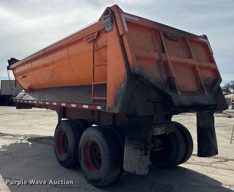 image for item DU3283 1989 Palmer  end dump trailer