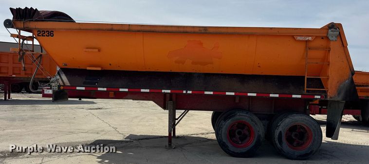 image for item DU3283 1989 Palmer  end dump trailer