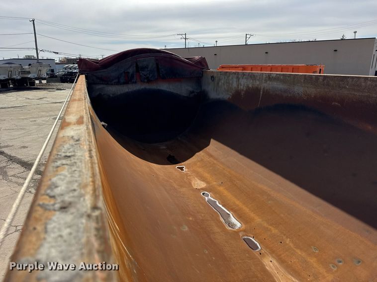 image for item DU3283 1989 Palmer  end dump trailer