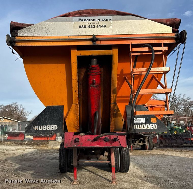 image for item DU3390 1989 Palmer  end dump trailer