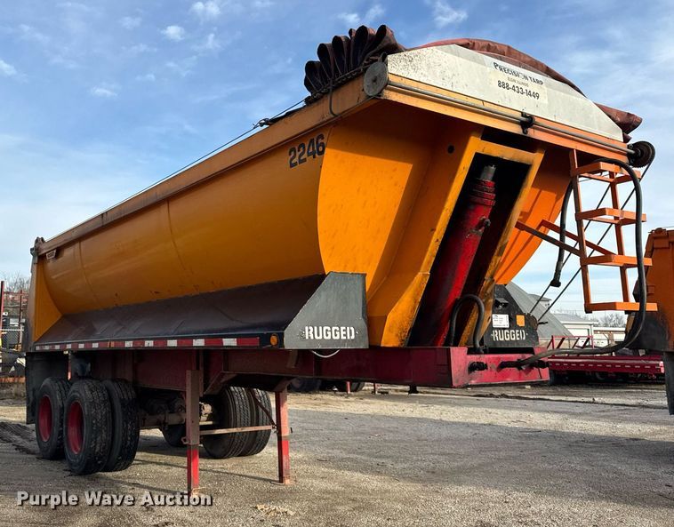 image for item DU3390 1989 Palmer  end dump trailer